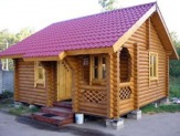 Срубы из липы и осины.